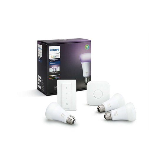 Picture of Philips Hue WCA 10W A60 E27 3set sw EUR