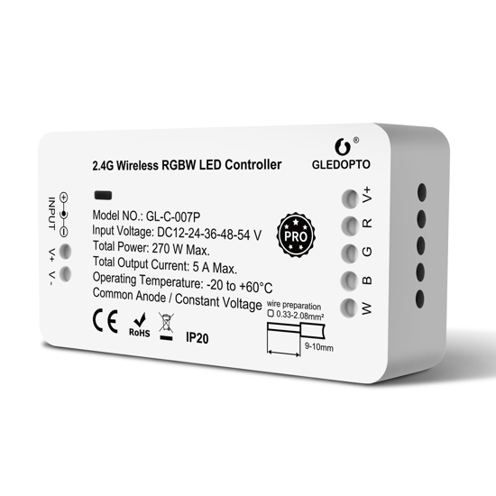 Picture of Controlador para RGB ou RGBW LED Strip (Zigbee)
